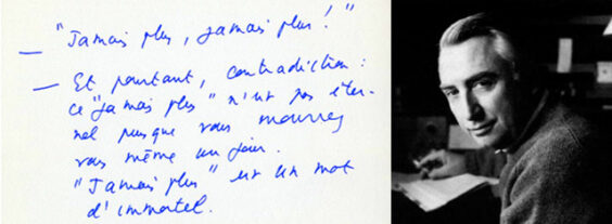 « L’amitié de Roland Barthes » de Philippe Sollers
