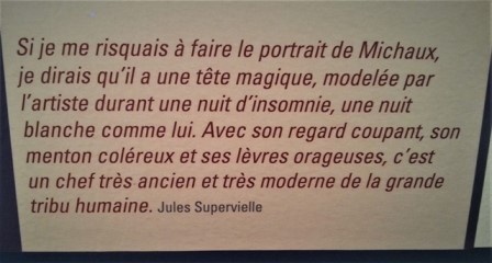 Henri Michaux vu par Jules Supervielle