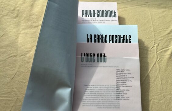 Axelle Glé, poète et co-créatrice de la revue sonore et papier Vü Vü